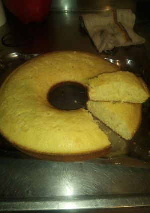 Una foto de Torta fácil con cubierta crocante