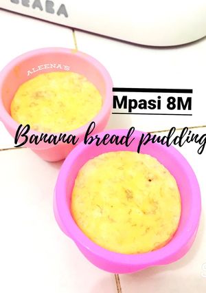 Foto resep Banana bread pudding MPASI 8M