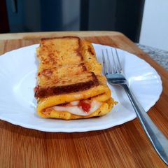 A picture of Cheese Egg Toast.