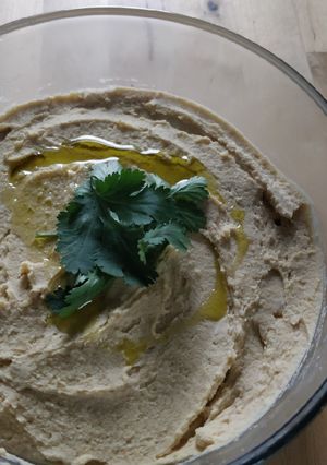 Una foto de Hummus