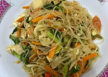 Masakan Unik Bihun goreng diet (tanpa minyak) enak pake banget ! Enak dan Sehat