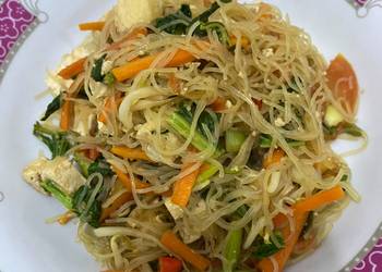 Resep Baru Bihun goreng diet (tanpa minyak) enak pake banget ! Enak Sempurna