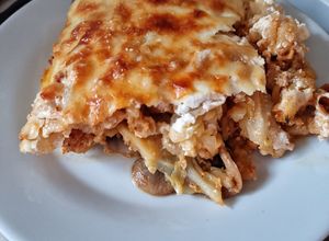 Rakott kelkáposzta diétásan csavarral plusz Frankfurti leves recept fotója