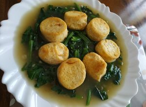 Foto resep Poleng cai atau horenzo cah tahu jepang
