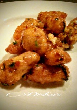A picture of Crispy Dry Chilli Arbi.