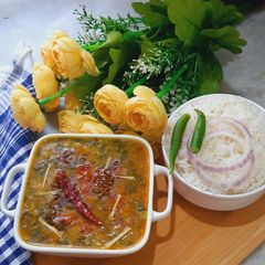 A picture of Do Baghar Wali Palak Dal.
