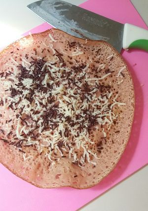 Foto resep Sweet cocopandan pink martabak