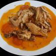 Raya en escabeche a la siciliana