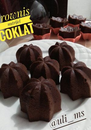Foto resep Brownis nutrijel coklat