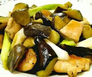 Fresh Memasak Tumis terong ayam madu saus tiram Enak dan Sehat