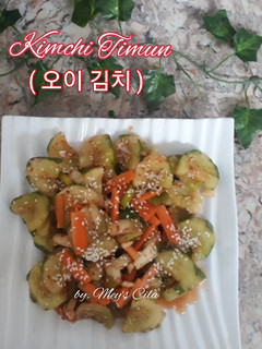 Foto resep Kimchi Timun (오이 김치)