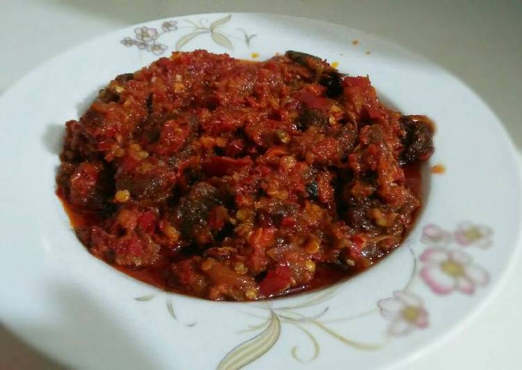 Dendeng balado #alaNakKairo