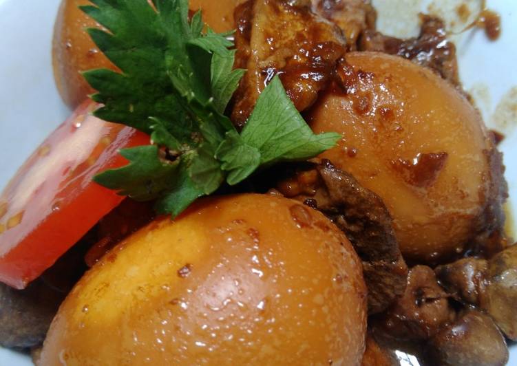 26. Semur Telur Rempelo Tahu