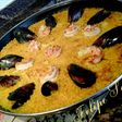 Arroz a banda con mejillones