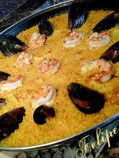 Una foto de Arroz a banda con mejillones