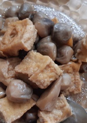 Hình của món Kho chay.
