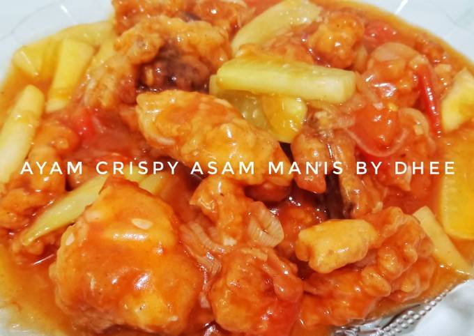 Resep Ayam Crispy Asam Manis, Maknyuss