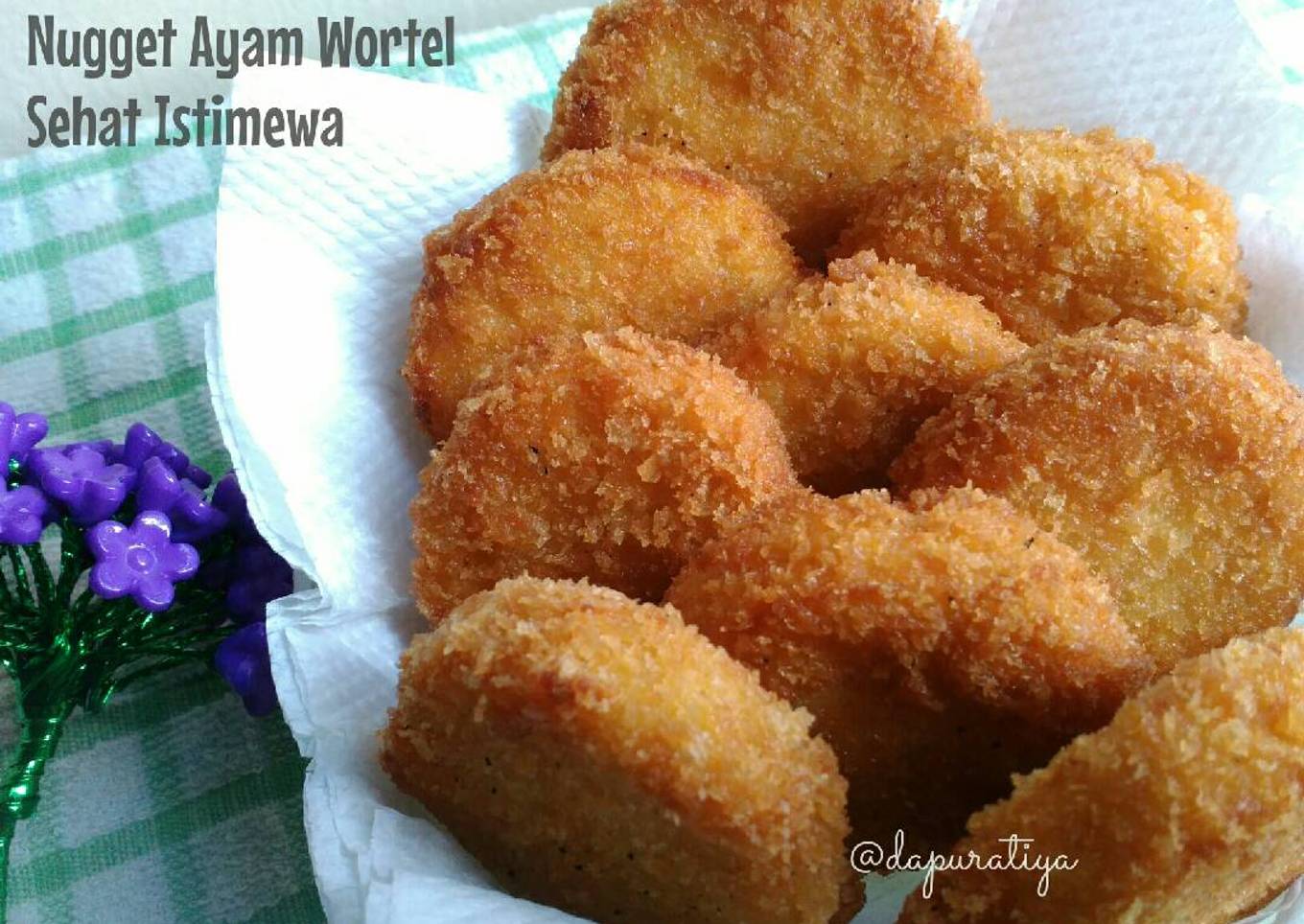 Nugget Ayam Wortel Sehat Istimewa