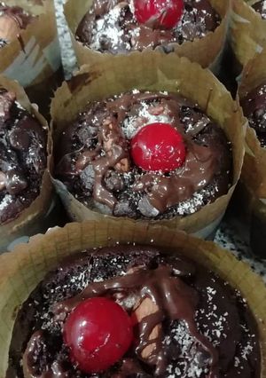 Una foto de Budín de remolacha y chocolate