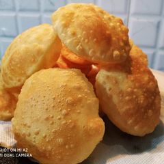 Aloo ki poori A picture of Aloo ki poori.