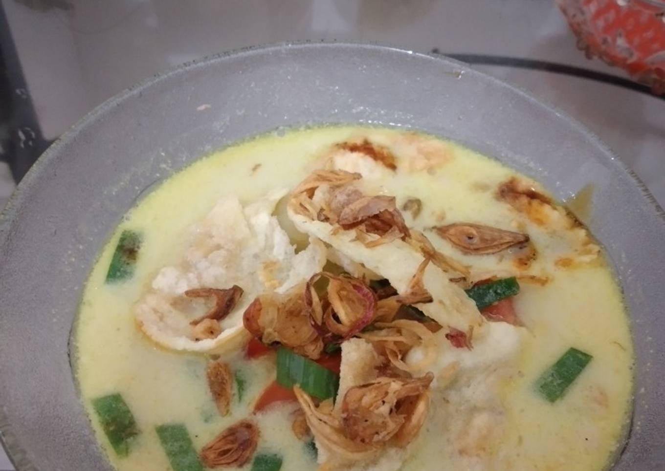 Soto betawi kuah santan susu