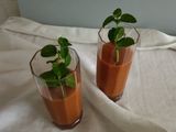 Sorbetto veloce di albicocche e basilico