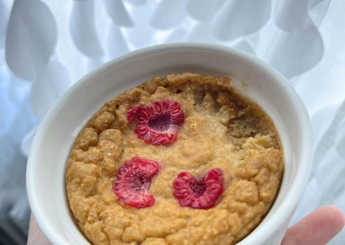 Recette de Favori Pb & Raspberry Choco’ baked oats vegan