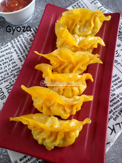 Foto resep Gyoza ayam, udang, sayuran