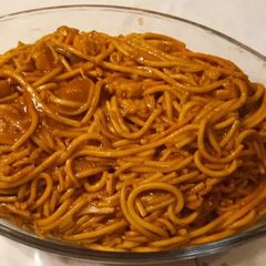 A picture of Three spice Chowmein.