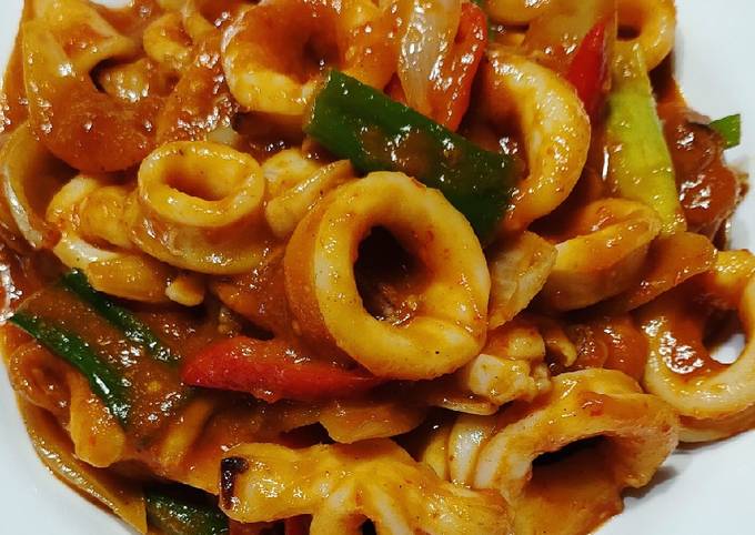 Cara Gampang Menyiapkan Cumi Saos Padang Anti Gagal