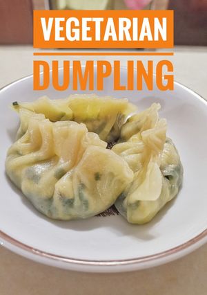 Foto resep Vegetarian steam Dumpling / Gyoza / Mondu