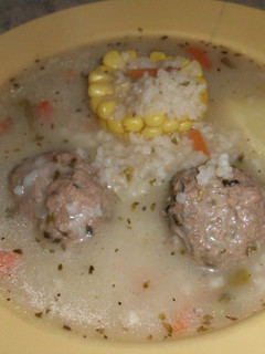 Una foto de Cazuela de albóndigas