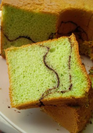 Foto resep Chiffon Pandan OIL FREE Low Calorie 