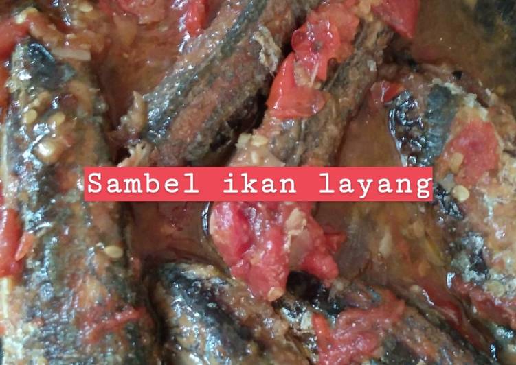 Resep Ikan layang sambel Jadi, mengenyangkan