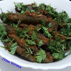 Oil free Bharwa Baingan ki sabji A picture of Oil free Bharwa Baingan ki sabji.