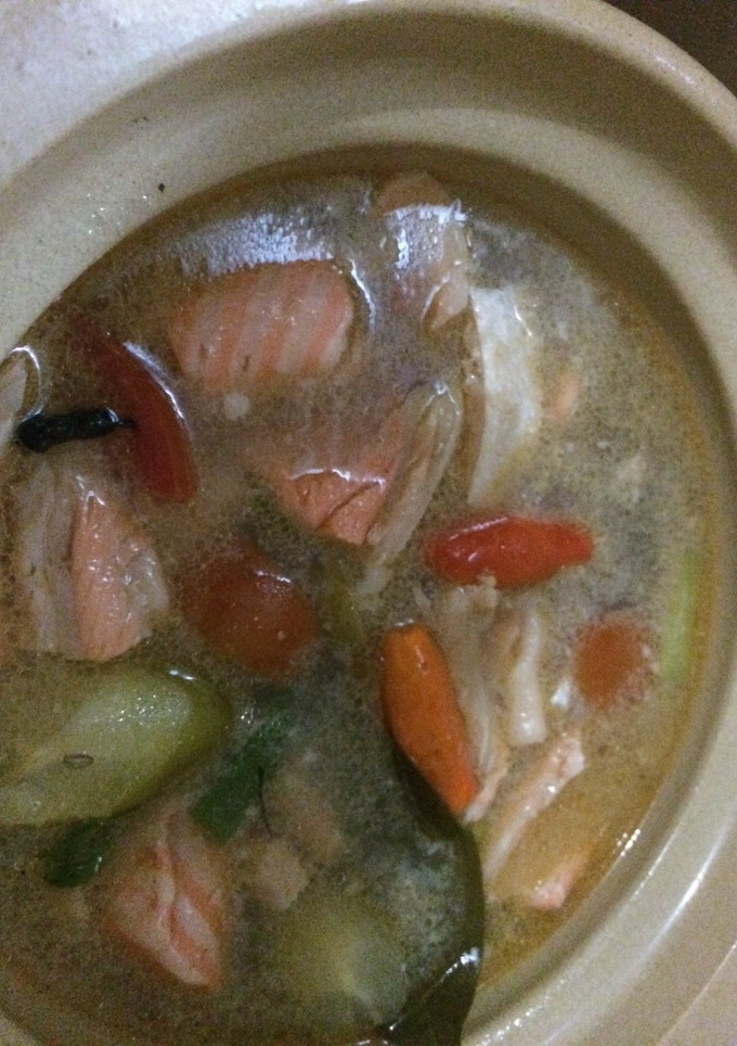 Foto resep Sop Pala Salmon