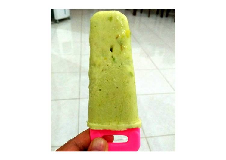 Langkah Mudah untuk Menyiapkan Ice cream alpukat Anti Gagal