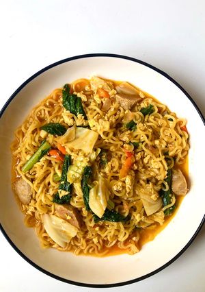 Foto resep Mie Dok-Dok Ala Warmindo (Indomie Nyemek)