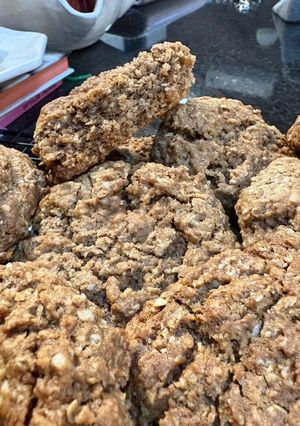 Una foto de Cookies de avena súper sabrosas🍪🌰
