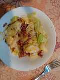 Ensalada de calamares al ajillo.ॐ