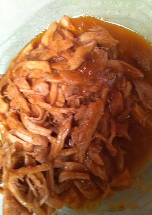 Foto resep Ayam suwir kecap sederhana