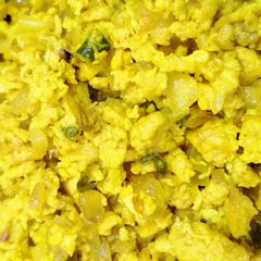 A picture of Recipe of egg bhurgi.