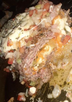 Una foto de Pan de carne relleno