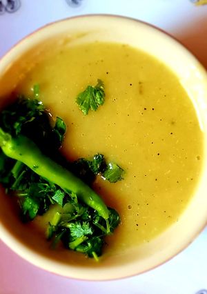 A picture of Moong daal.