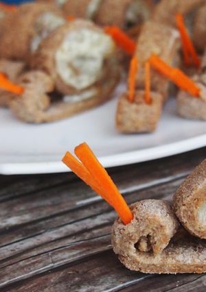Sajtos kiscsigák recept fotója