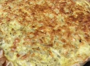 Una foto de Tarta de Cebolla y Queso 🧀