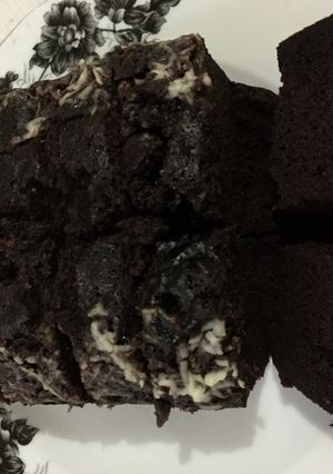 Foto resep Brownies oreo kukus simple
