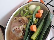 A picture of bone broth