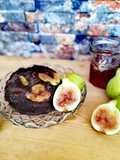 Bolo de Alfarroba e Figos