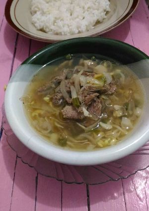 Foto resep Soto bening (daging sapi)